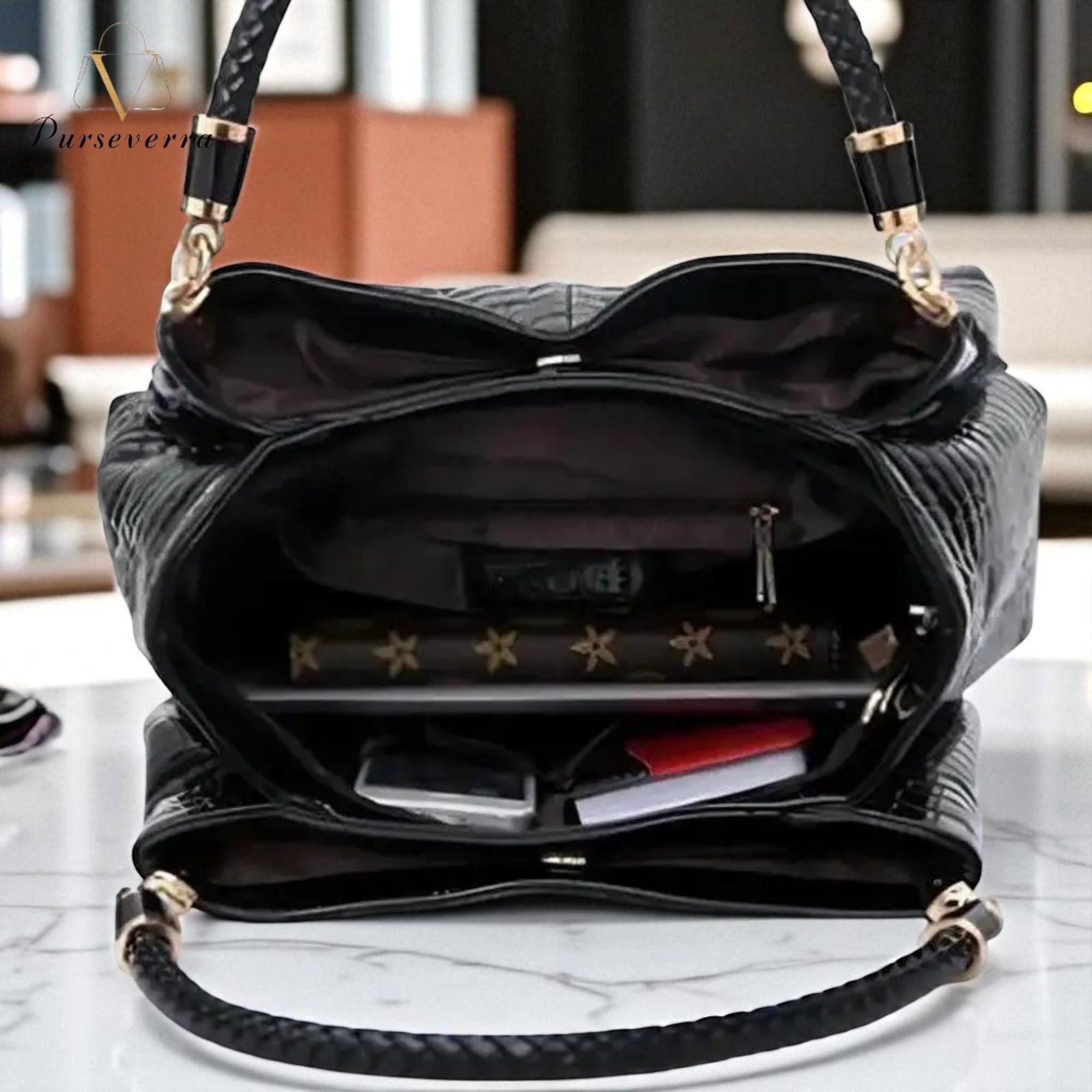 pu leather shoulder bag for women | serpentine pattern tote | fashion crossbody purse, travel handbag & gift for her pu leather shoulder bag for women | serpentine pattern tote | fashion crossbody purse, travel handbag & gift for her