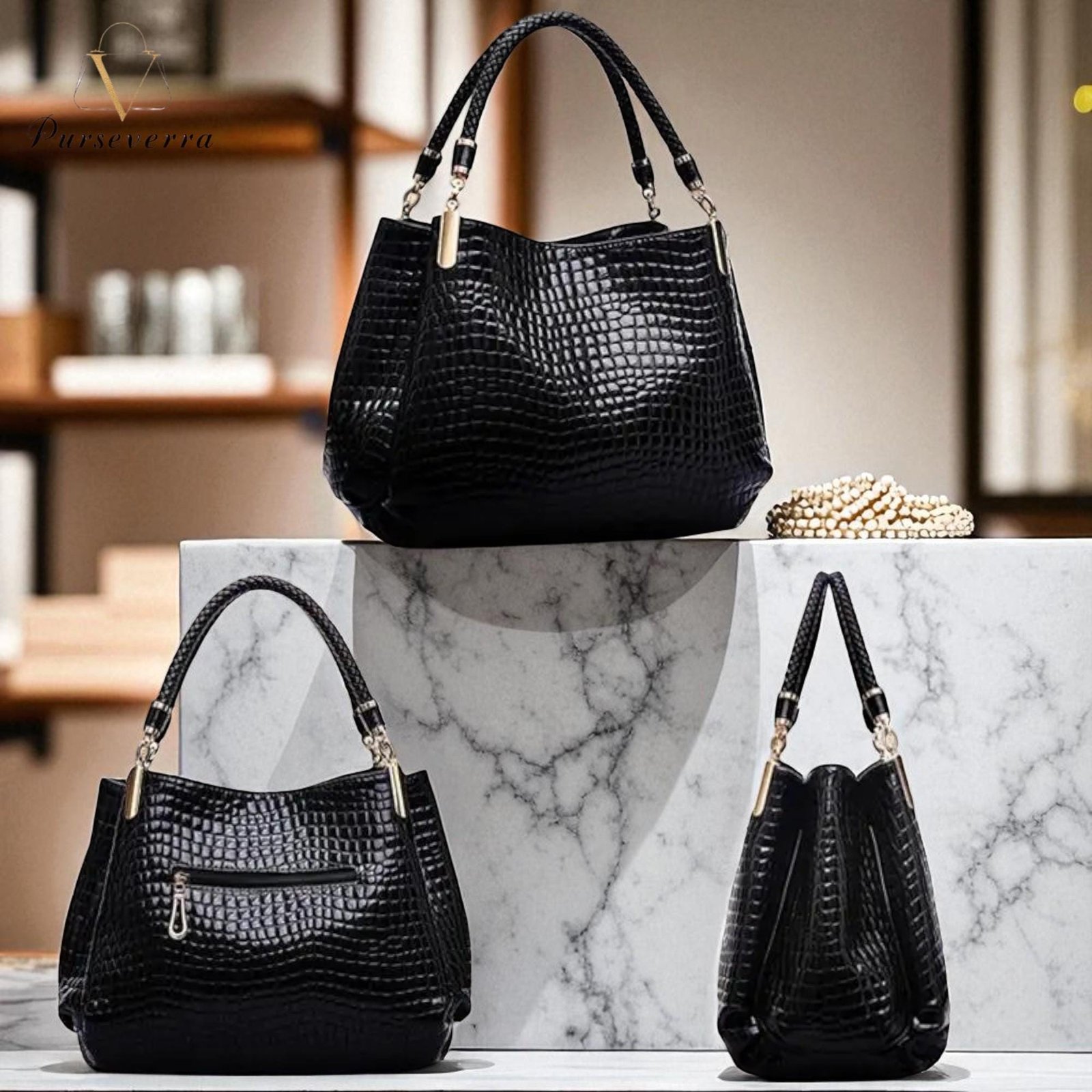 pu leather shoulder bag for women | serpentine pattern tote | fashion crossbody purse, travel handbag & gift for her pu leather shoulder bag for women | serpentine pattern tote | fashion crossbody purse, travel handbag & gift for her