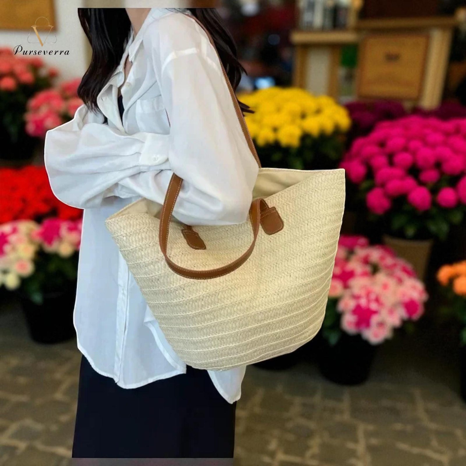 straw crossbody shoulder bag: casual travel handbag with zipper straw crossbody shoulder bag: casual travel handbag with zipper