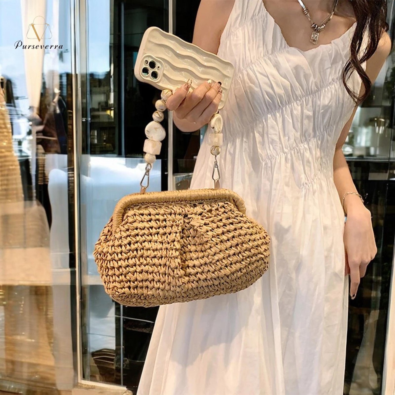 handmade straw handbag | vintage straw purse, wedding clutch, casual shoulder bag, beach bag, travel bag, gift for women handmade straw handbag | vintage straw purse, wedding clutch, casual shoulder bag, beach bag, travel bag, gift for women