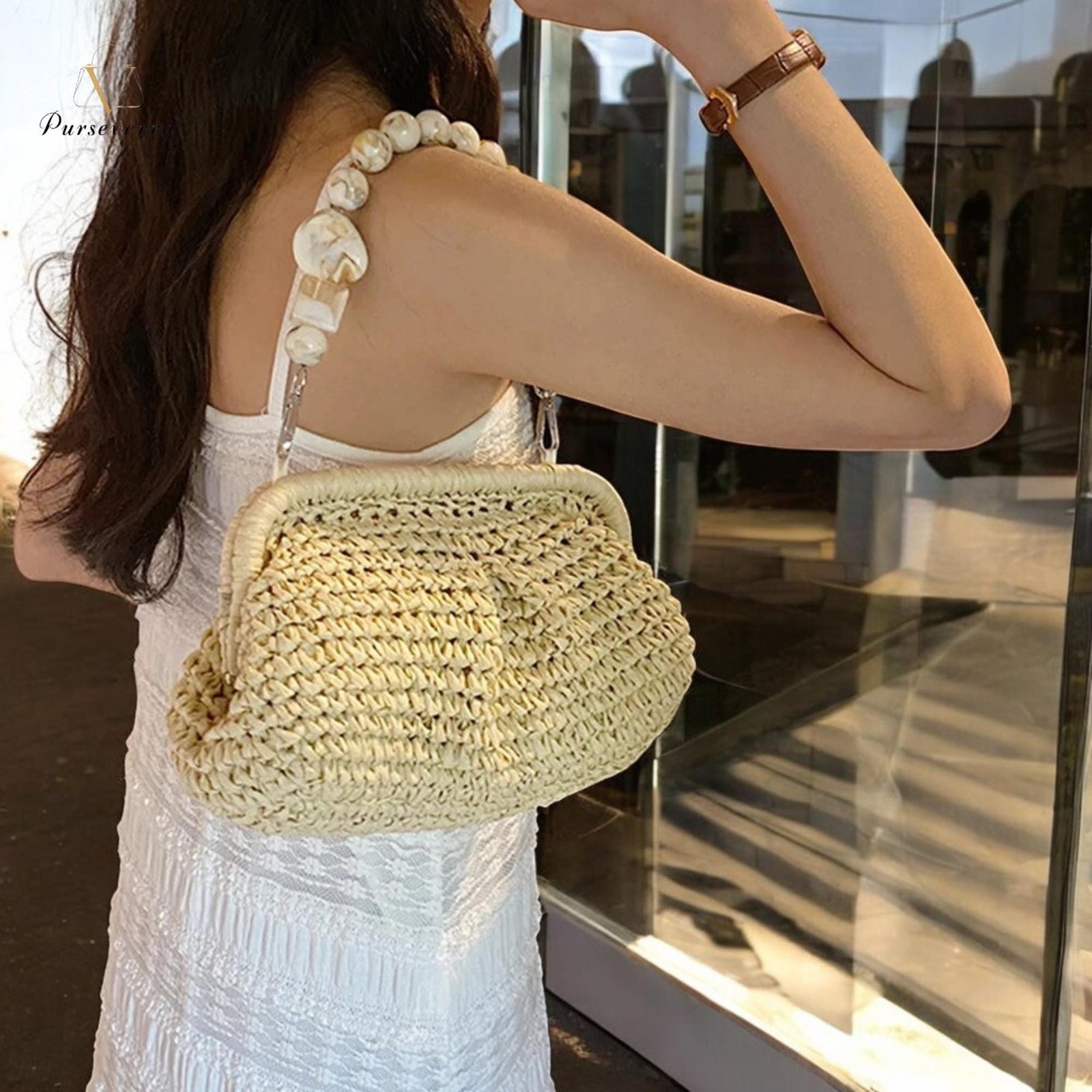 handmade straw handbag | vintage straw purse, wedding clutch, casual shoulder bag, beach bag, travel bag, gift for women handmade straw handbag | vintage straw purse, wedding clutch, casual shoulder bag, beach bag, travel bag, gift for women