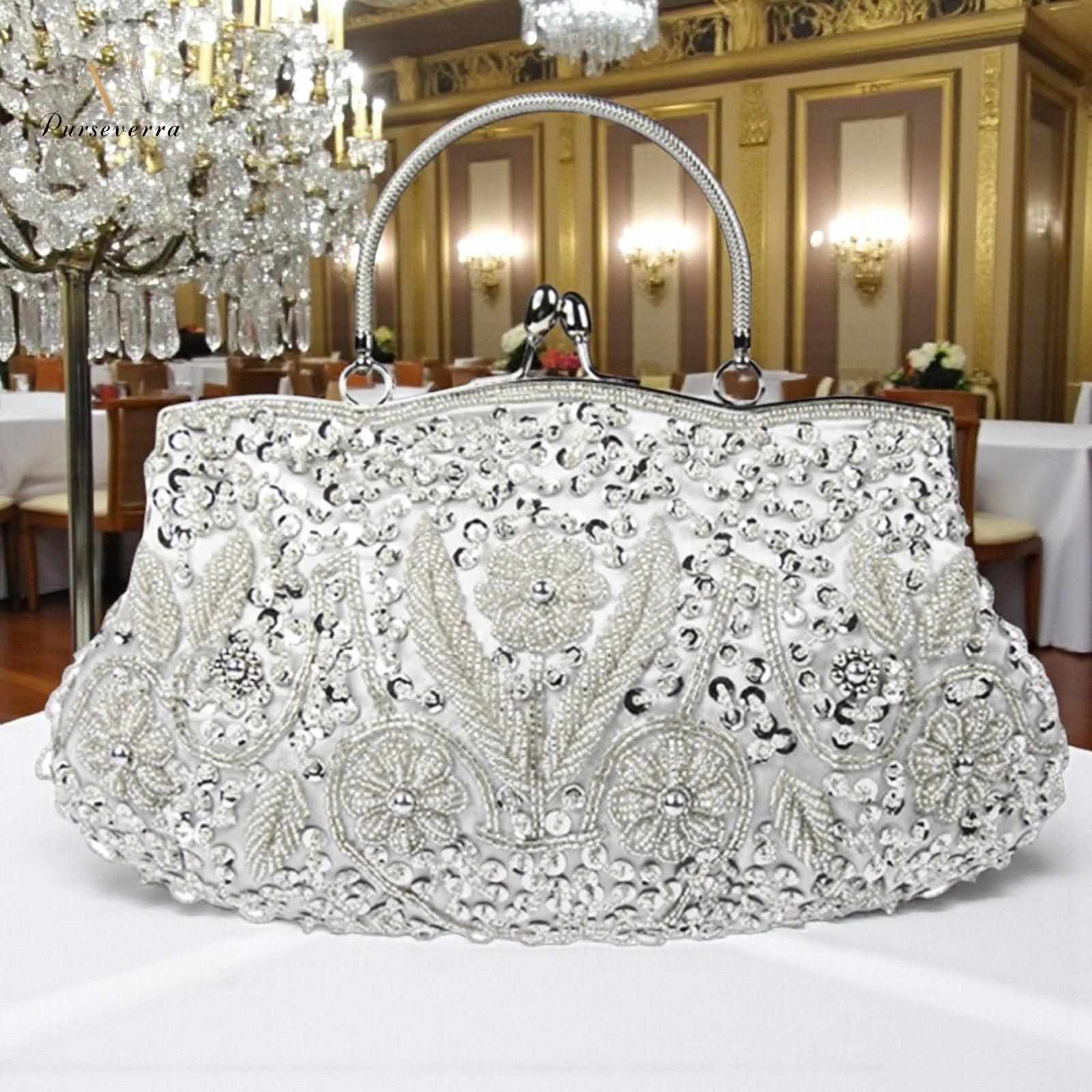 hand beaded floral clutch purse for women | elegant beaded evening bag, wedding party bridesmaid clutch, beaded baguette bag hand beaded floral clutch purse for women | elegant beaded evening bag, wedding party bridesmaid clutch, beaded baguette bag