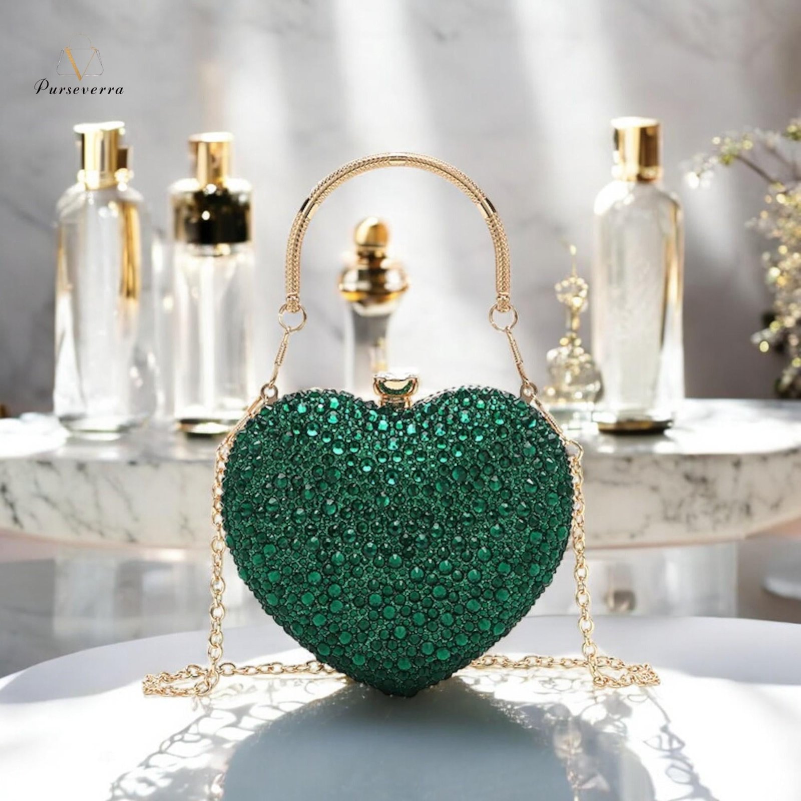 heart shape clutch bag for women | rhinestone metal purse, bridal party handbag, wedding clutch, evening bag, gift for her heart shape clutch bag for women | rhinestone metal purse, bridal party handbag, wedding clutch, evening bag, gift for her