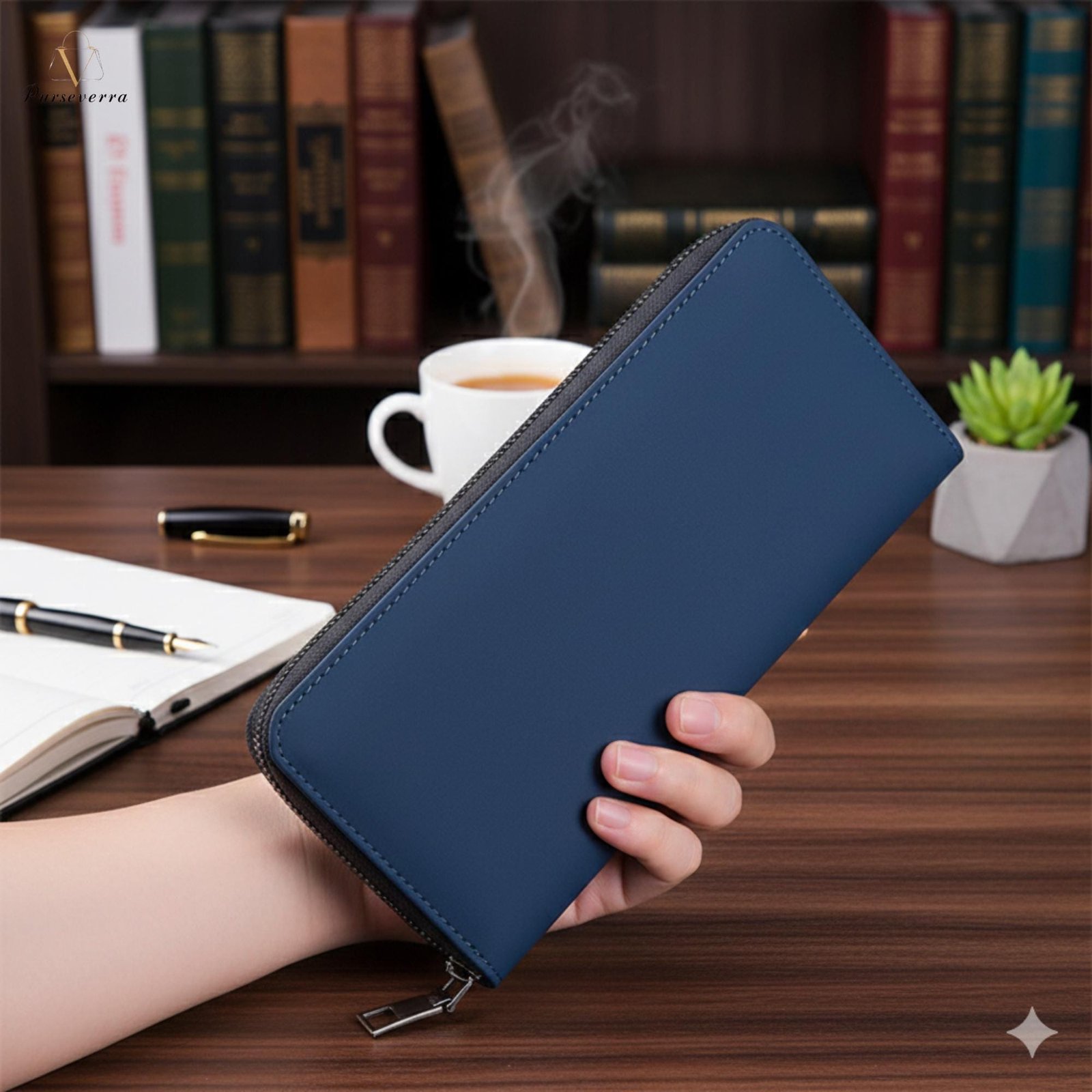 men’s long leather wallet – slim pvc wallet with card holder, coin pocket & phone slot, vintage long wallet gift for him, christmas gift men’s long leather wallet – slim pvc wallet with card holder, coin pocket & phone slot, vintage long wallet gift for him, christmas gift