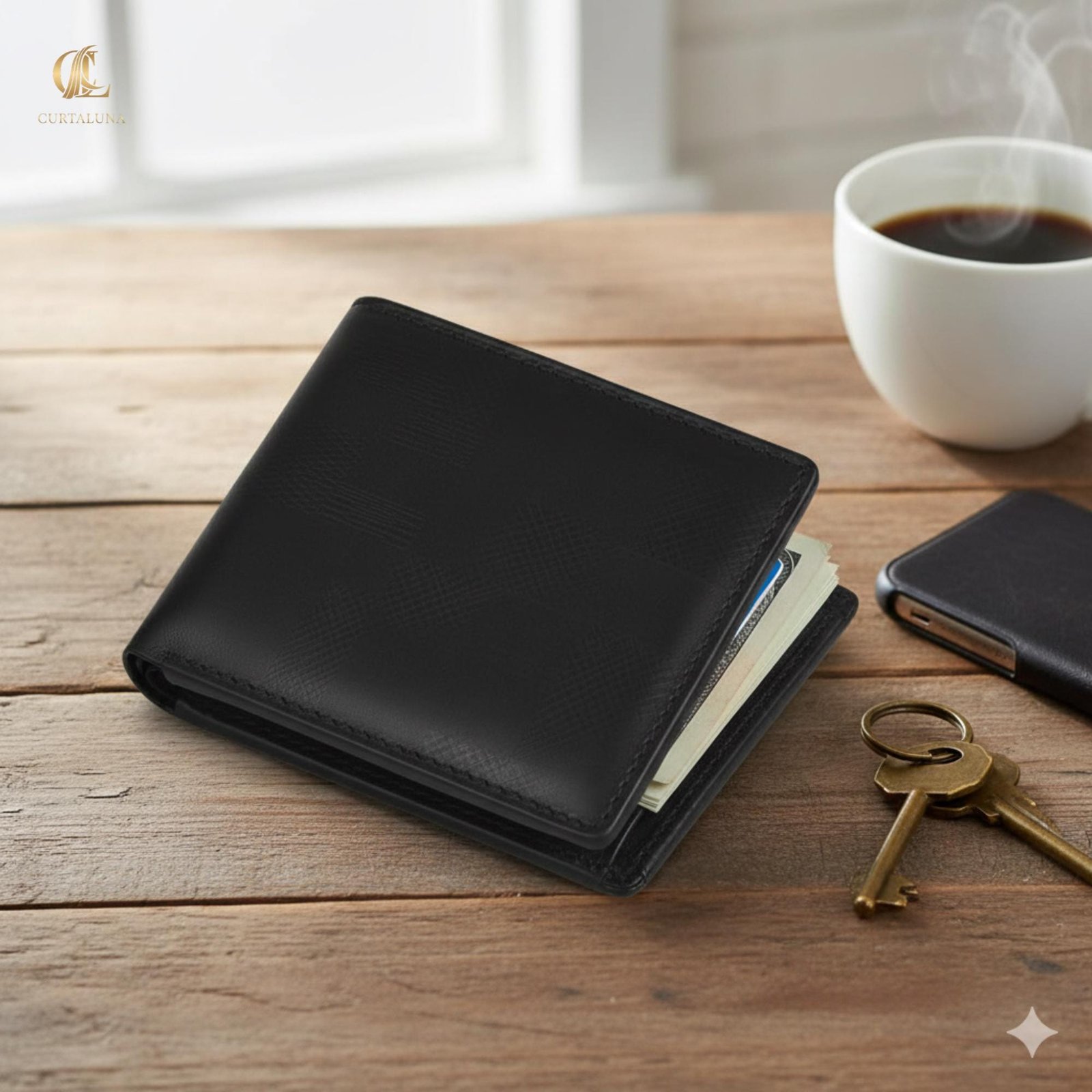 genuine cow leather men’s wallet – minimalist black leather wallet, vintage men wallet, leather gift for him genuine cow leather men’s wallet – minimalist black leather wallet, vintage men wallet, leather gift for him