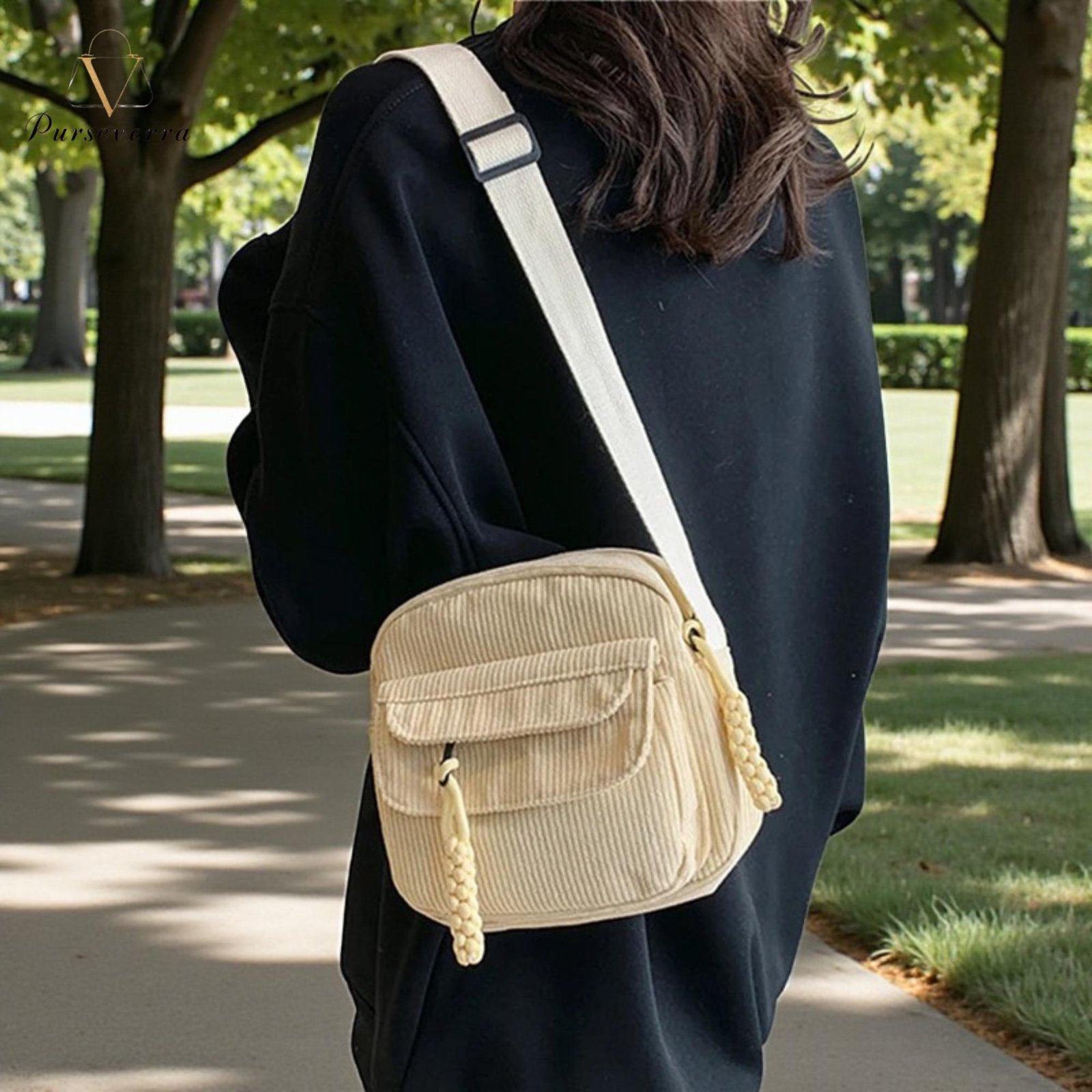 corduroy crossbody bag small leather shoulder bag cute sling messenger bag winter gift for her corduroy crossbody bag small leather shoulder bag cute sling messenger bag winter gift for her