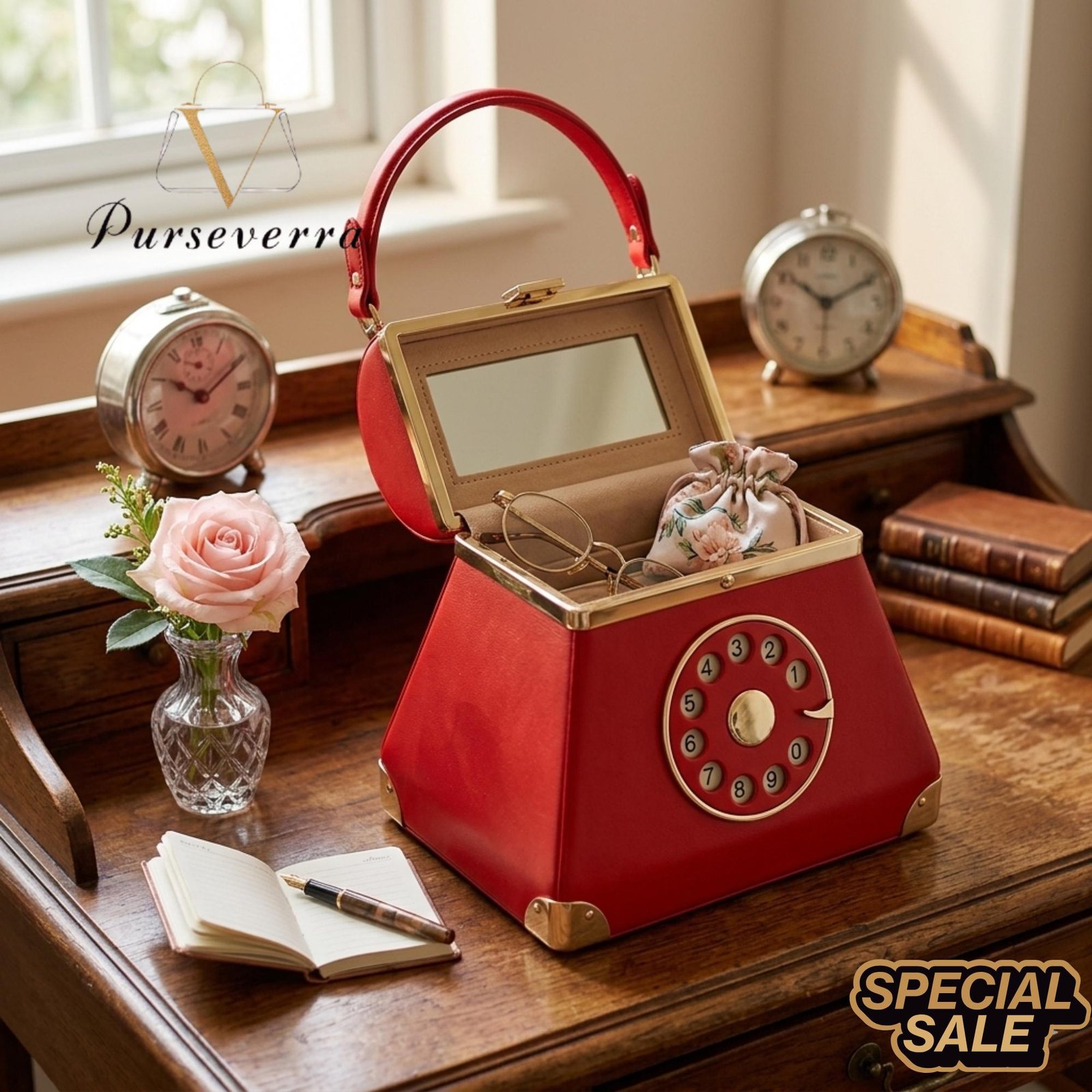 vintage leather telephone handbag | retro phone bag for women | quirky patent leather shoulder purse | unique fashion gift vintage leather telephone handbag | retro phone bag for women | quirky patent leather shoulder purse | unique fashion gift